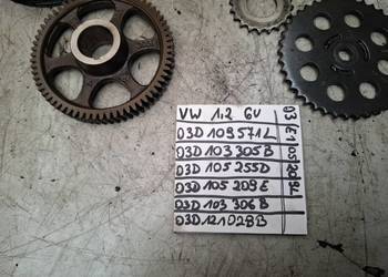 VW SEAT SKODA 1,2 AWY BMD koło rozrządu pasowe wału pompy wody