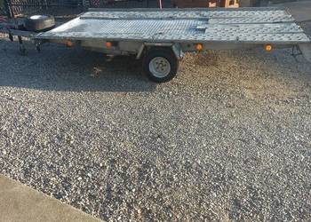 Przyczepka laweta firmy niemieckiej Polgratz