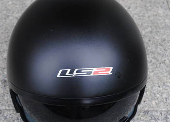 Kask motocyklowy LS2 Spitfire XL otwarty czarny
