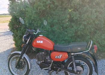 Motocykl MZ ETZ 125 1989 zarejestrowany opłacony kat A1/B