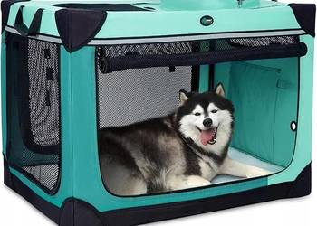 OWNPETS SKŁADANY TRANSPORTER DLA ZWIERZĄT 91,5X63,5X63,5 CM 170541