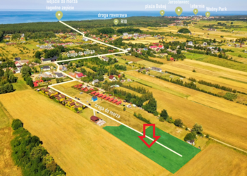 Działka budowlana nad morzem w Rusinowie