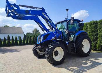 New Holland T6.125 S z ładowaczem