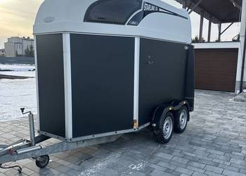 Przyczepa do przewozu 2 koni dmc 2000 kg