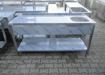 Zlew Gastronomiczny 1 Komorowy 180/70/85 NOWY Zlew Gastronomiczny 1 Komorowy 180/70/85 NOWY