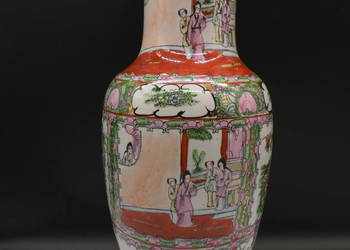 Porcelanowy wazon, duży Chiński wys. 47 cm