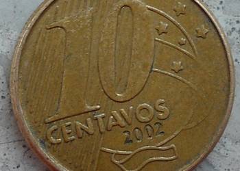 BRAZYLIA-10 CENTAVOS-2002 r
