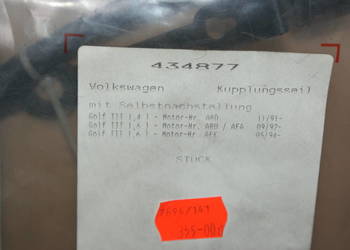 LINKA SPRZĘGŁA VW GOLF 3 SIL 1,6 ABD AFK ARU