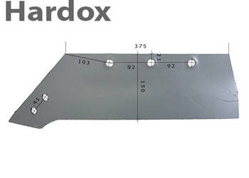 Lemiesz 300ha! HARDOX 1023/020569/L do pługa FORTSHRITT B200