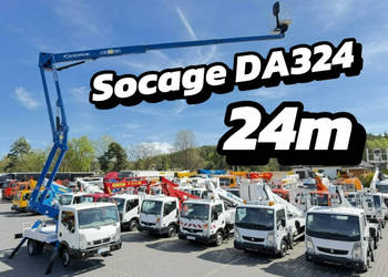 Nissan Cabstar Zwyżka Podnośnik Koszowy SOCAGE DA324 Wysokość Podnoszenia …