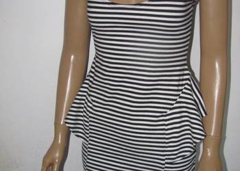 sukienka w paski WEREHOUSE r. 10 M 38