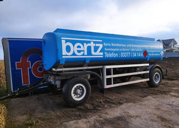 Cysterna paliwowa / wody, Zbiornik Aluminiowy Beczka