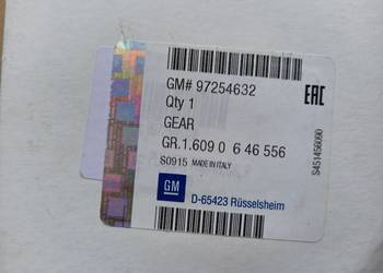 646556 Koło zębate POMPY OLEJU Opel Astra J 1.7 NOWE GM