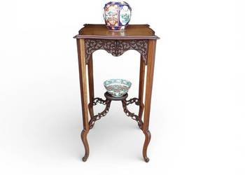 Antyczny Stolik - Kwietnik w stylu Edwardiańskim przełom XIX / XX w