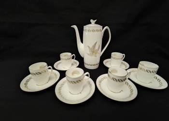 Serwis kawowy angielski Spode