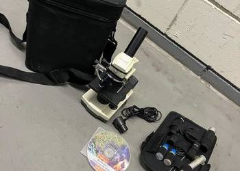 Mikroskop Bresser Biolux AL + kamera USB + zestaw – bardzo dobry