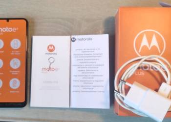 Motorola e6 XT2025-2 komplet pudełko ładowarka instrukcja