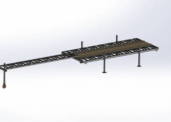 Platforma mobilna, rozsuwana do przewozu uli