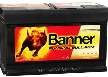 Akumulator 80Ah 800A Banner Running Bull AGM