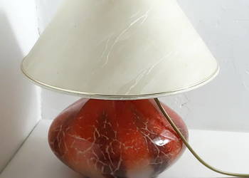 Kultowa Lampa Grzybek PRL | Szkło Artystyczne | Vintage Design