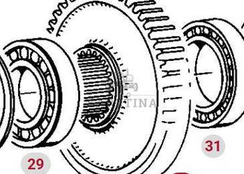 Fendt Favorit 514 Cylinder CZĘŚCI 514100320100