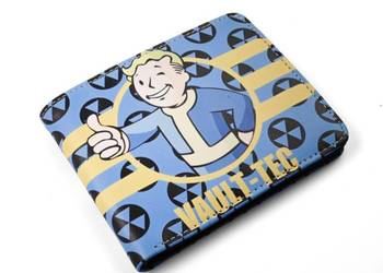 Vault-Tec | 13 cm | Eko-Skóra | Portfel | Fallout