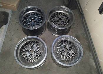 Sprzedam felgi Exip Mesh 4x100 15x7 ET13 + 15x9 ET3 BMW VW OPEL E30 Golf