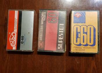 Kaseta magnetofonowa SUPERTON 60 CHEMITEX agfa elbo