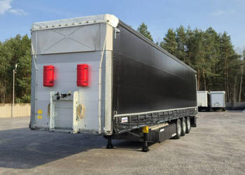 firana Schmitz Cargobull Firana Standard, Dach podnoszony, Oś podnoszona