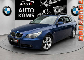 BMW 525 BMW e61 525i 192KM m54b25 Kombi Sport Skóry Panorama Xenon Opłacon…