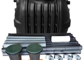 Oczyszczalnia osadnikowa 2000 litrów z rurami rozsączającymi