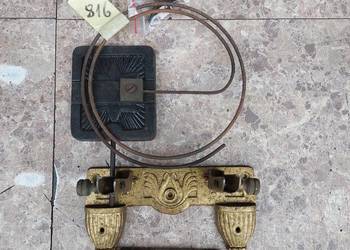816 Gong sanki półka wieszak mocowanie mechanizmu starego zegara Junghans