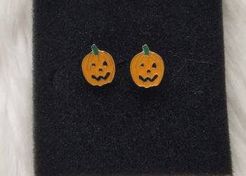 Kolczyki dynie - Halloween