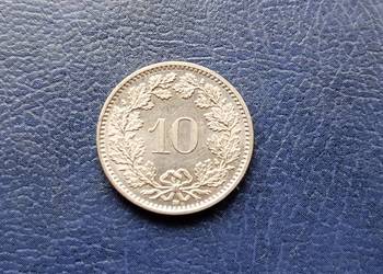 Stare monety 10 rappen 2010 Szwajcaria