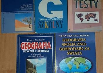 Pakiet książek do geografii