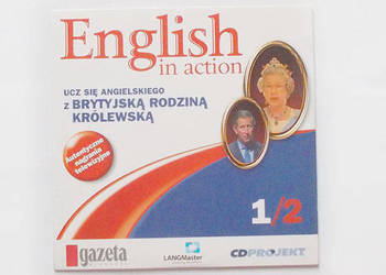 cd płyta English in action część 1, język angielski płyta cd