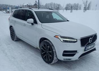 Volvo XC 90 T6 AWD Momentum 7os Biała Perła