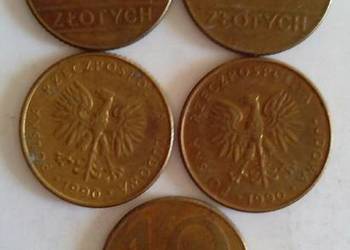 Monety PRL.10 zł. 1990