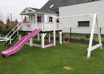 Duży solidny Domek plac zabaw dla dzieci