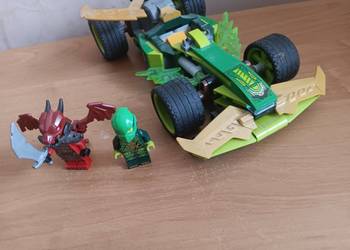 Lego ninjago samochód wyścigowy lloyda z napędem pull back