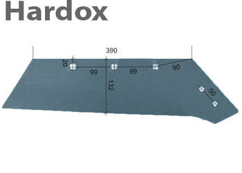 Lemiesz 16 cali HARDOX 701301/P części do pługa VOGEL NOOT