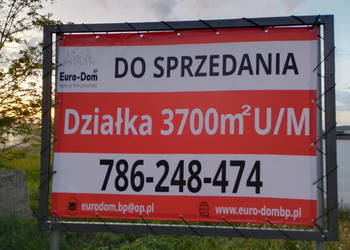 Działka 3700m2  przy trasie gmina Błonie