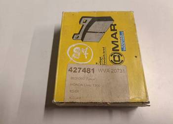 Honda Civic II 1300 TYLNE KLOCKI HAMULCOWE tył 427481 FOMAR