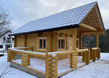DOM Z BALI OKRĄGŁYCH 70 m2