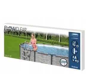 Bestway 4-stopniowa drabinka basenowa Flowclear, 122 cm