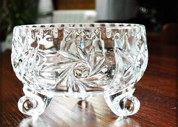 Cukiernica / Bomboniera Kryształowa ' Młynek ' Kryształ PRL