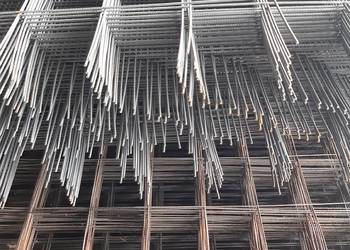 Siatka zgrzewana stalowa 1000x2000x4x100x100 do posadzek