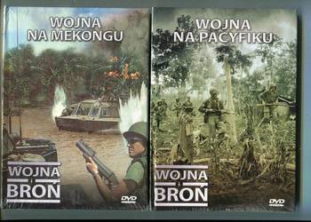 Wojna i Broń Wojna na Pacyfiku , Wojna na Mekongu 2 filmy DVD