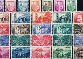 ANDORRA 1944 -1946 MNH**-kompletna seria.