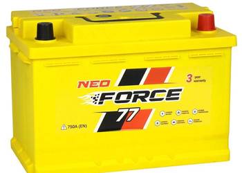 Akumulator Neo Force 77Ah 750A DN